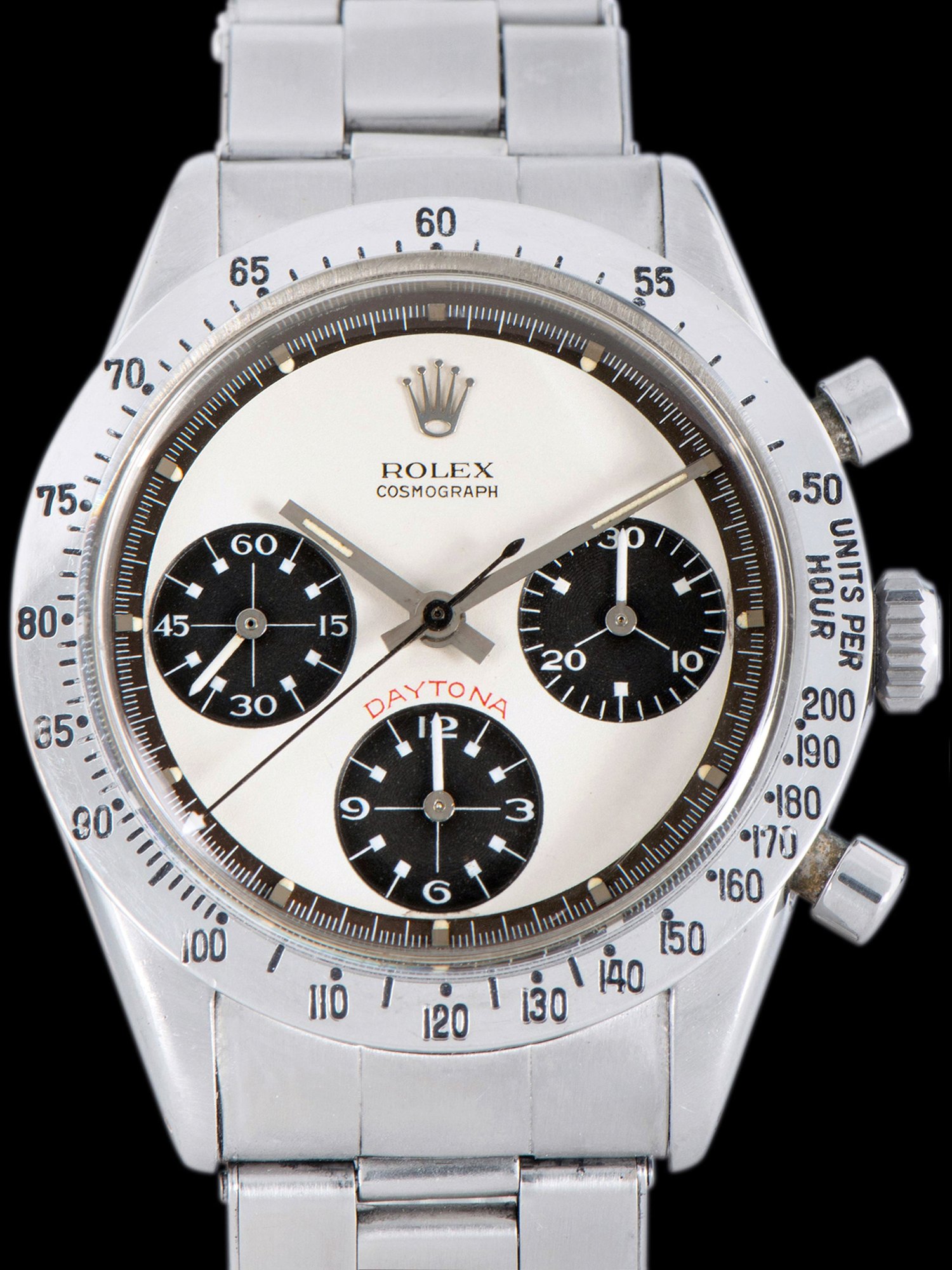 تصویر منبع؛ ساعت مچی کرنوگراف Rolex Daytona رفرنس 6262 با صفحه Paul Newman