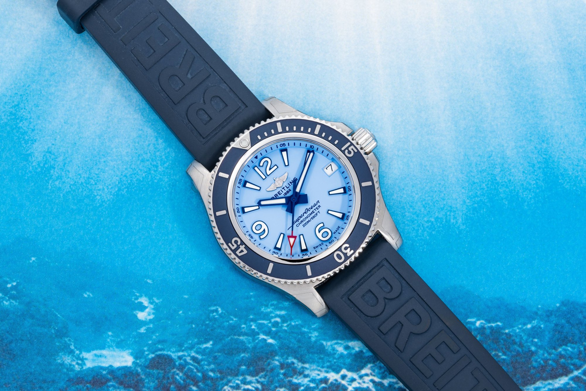 تصویر منبع؛ ساعت مچی غواصی Breitling Superocean II سایز ۳۶ میلیمتر