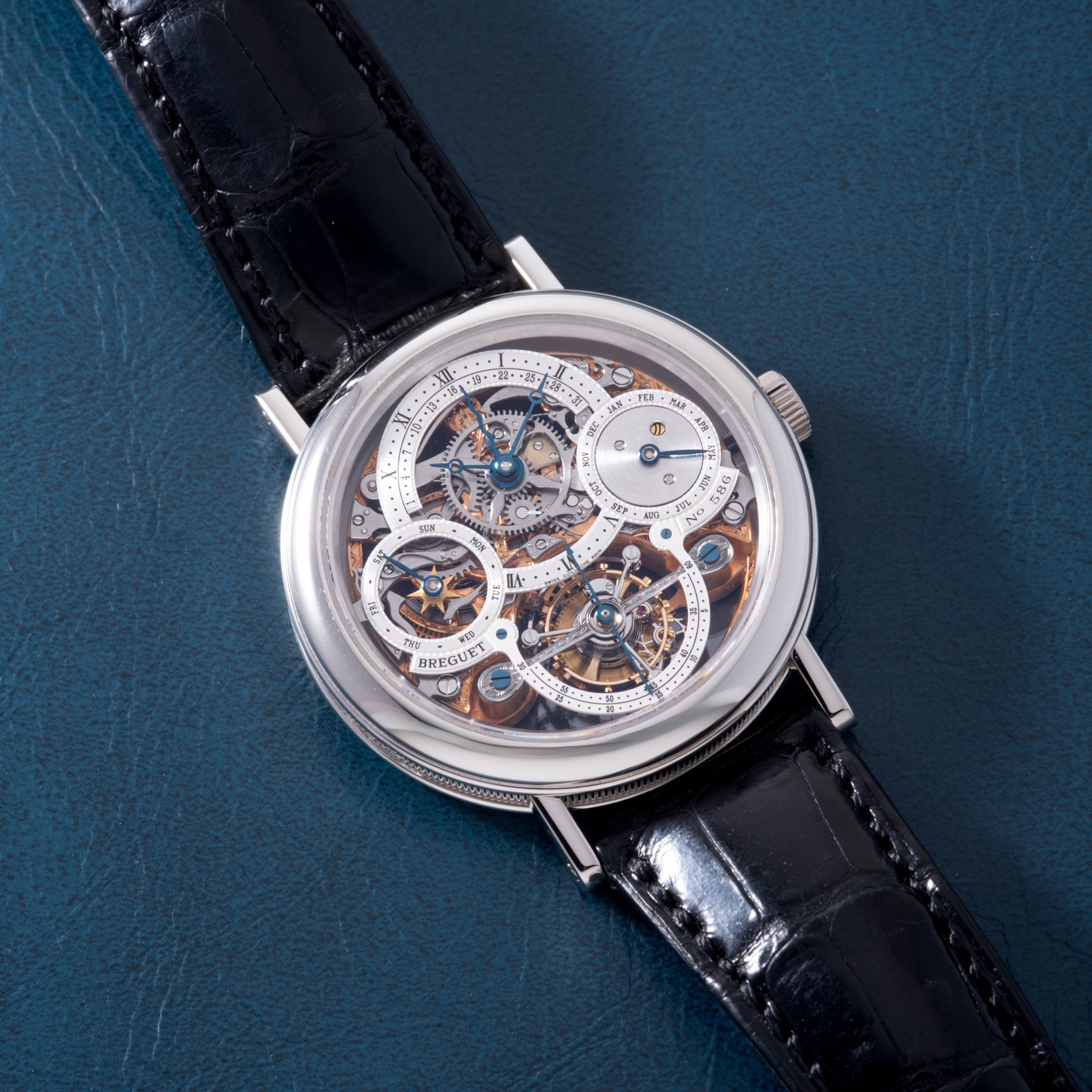 تصویر منبع؛ ساعت مچی Breguet Classique Complications Tourbillon Perpetual Calendar