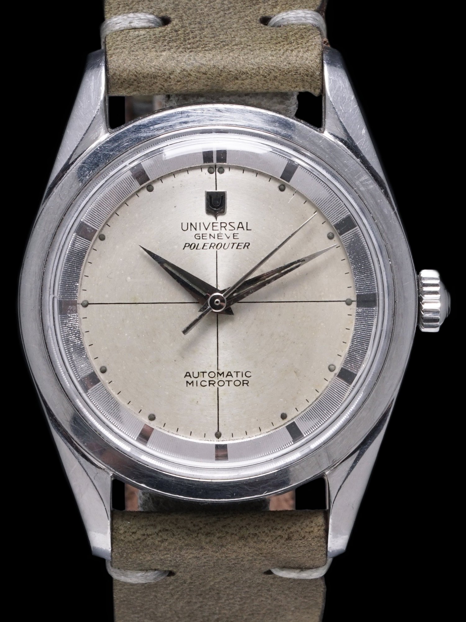 تصویر منبع؛ ساعت مچی Universal Geneve Polerouter رفرنس 20357-2