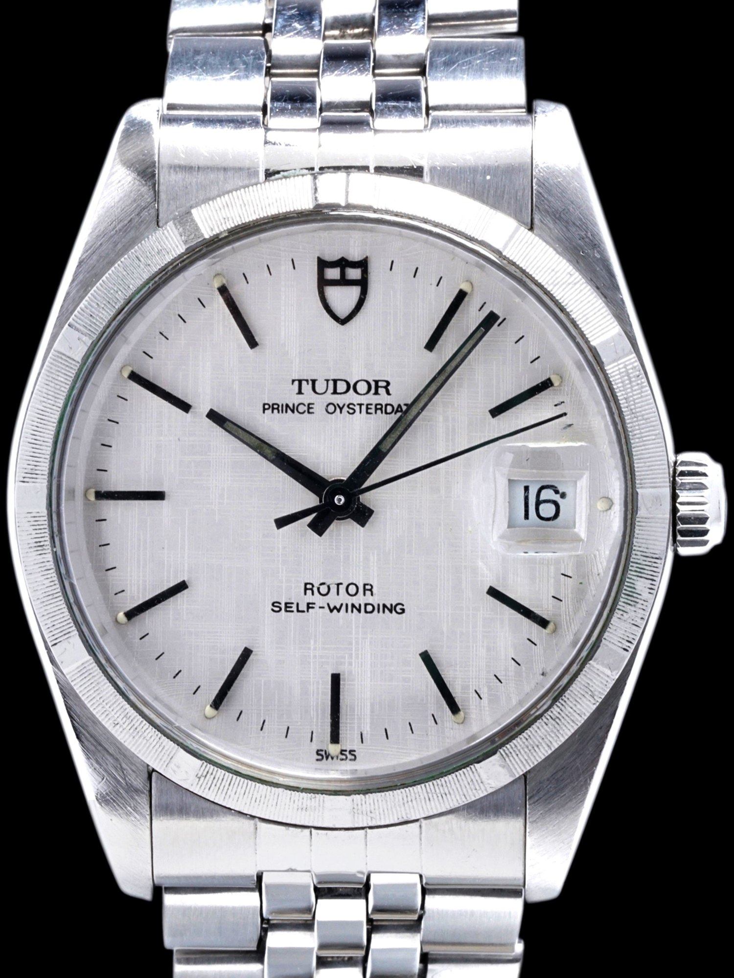 تصویر منبع؛ ساعت مچی Tudor Prince Oysterdate رفرنس 74010 با صفحه کتان