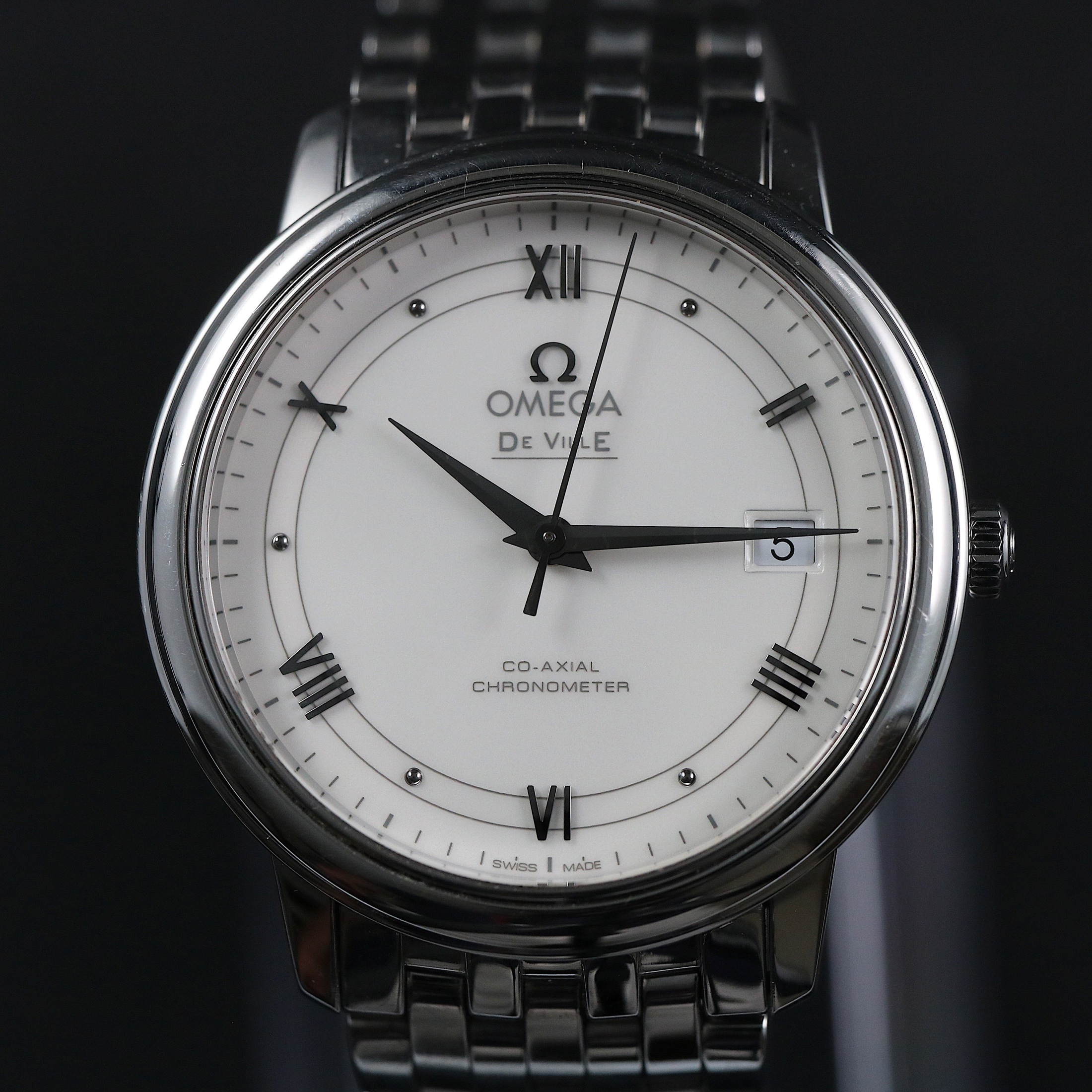 تصویر منبع؛ ساعت مچی Omega De Ville Co-Axial Chronometer رفرنس 42410372004001