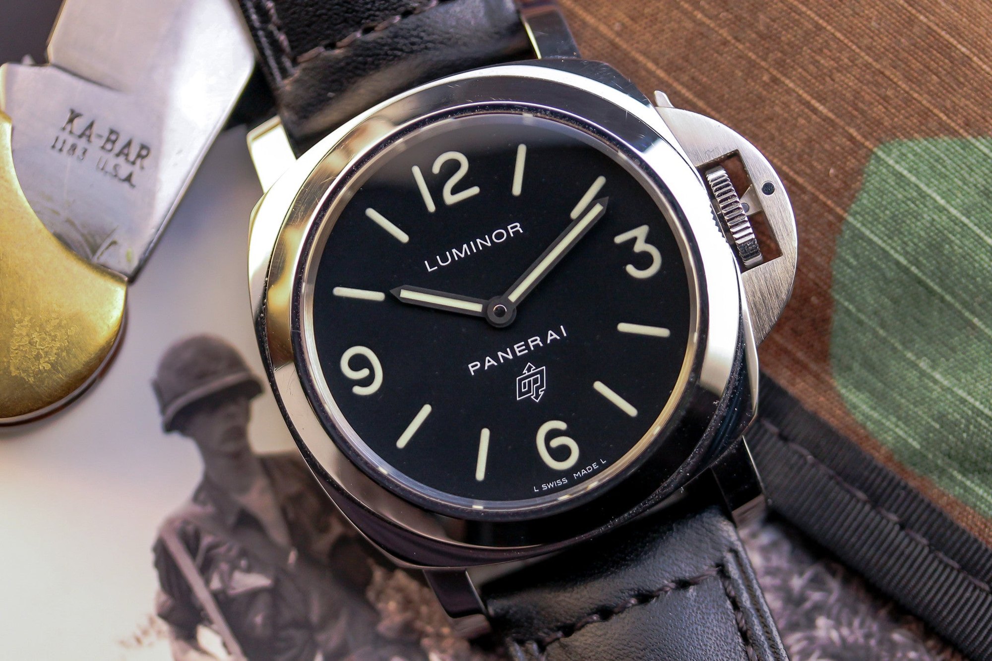 تصویر منبع؛ ساعت مچی Panerai Luminor مدل PAM00000